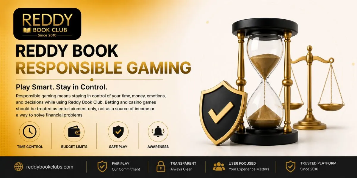 Reddy Book Club responsible gaming